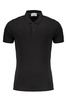 CALVIN KLEIN MEN&#39;S BLACK SHORT SLEEVED POLO SHIRT