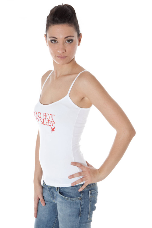 ZUELEMENTS WHITE WOMAN TANK