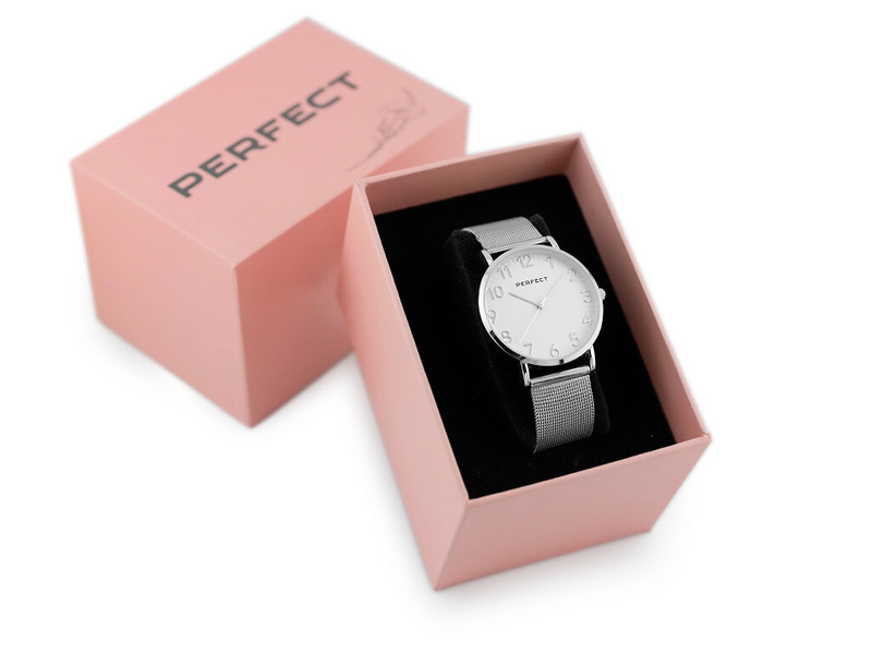 Women's watch with a round dial by PERFECT