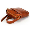 Men's leather briefcase, crossbody bag