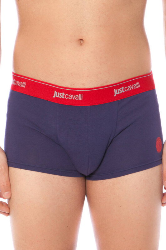 JUST CAVALLI MEN&#39;S BLUE BOXER