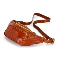 Stylish women's leather crossbody bag