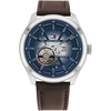 Herrenuhr mit Lederarmband TOMMY HILFIGER