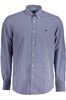 HARMONT &amp; BLAINE MEN&#39;S LONG SLEEVE SHIRT BLUE