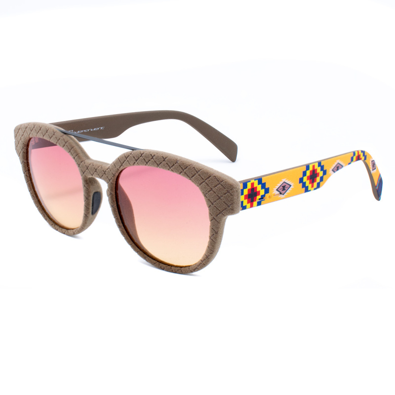 SUNGLASSES ITALIA INDEPENDENT UNISEX 0900VI-IND041 (Szkło/Zausznik/Mostek) 50/18/140 mm)