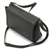 Leather women's classic elegant messenger bag