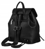 Leatherette bagpack DAVID JONES 6885-2