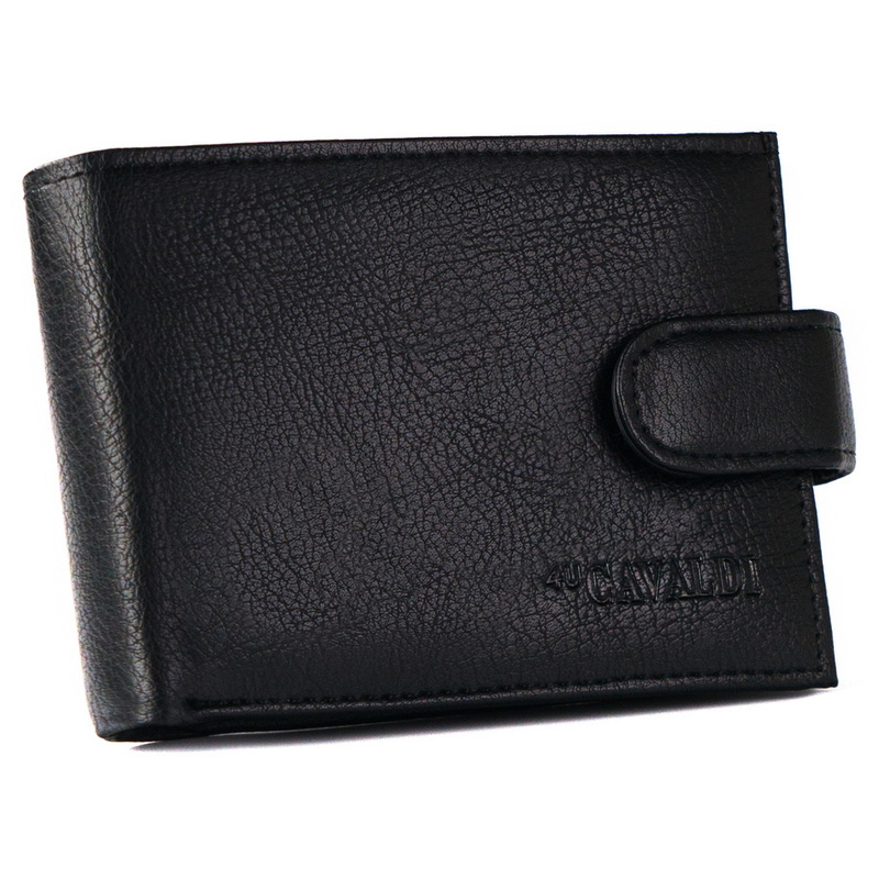 Leatherette men wallet CAVALDI M620L-PU