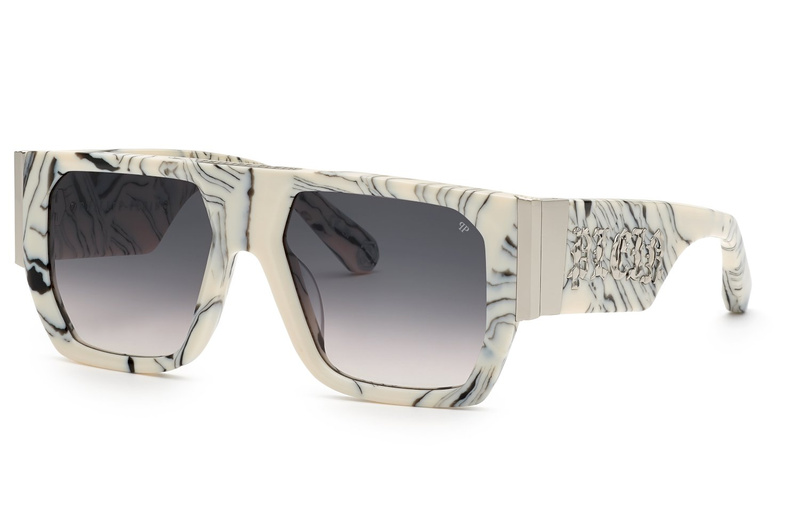 SUNGLASSES PHILIPP PLEIN MAN SPP094M5409YL (Szkło/Zausznik/Mostek) 54/18/145 mm)