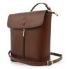 Elegant women's leather shoulder messenger bag