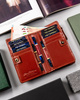 Leather's wallet RFID PETERSON PTN 2550-BO