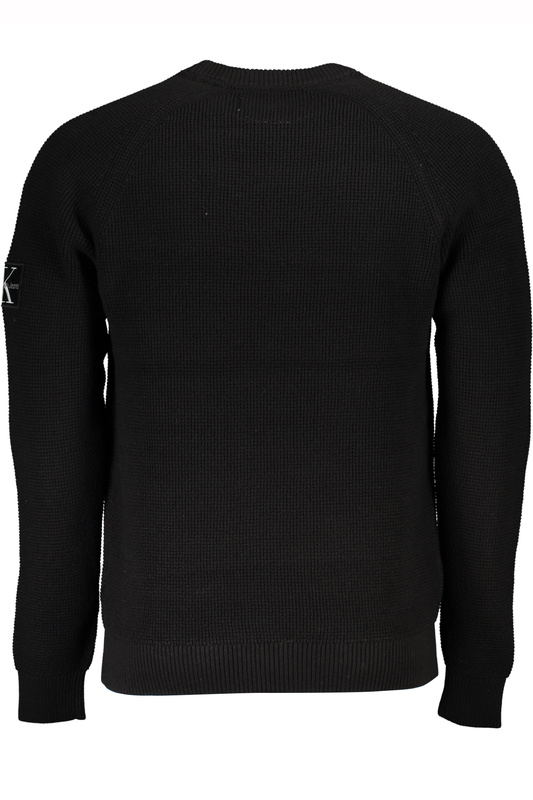 CALVIN KLEIN MEN&#39;S BLACK SWEATER