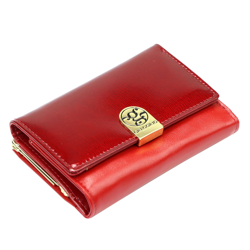 Stylish women's leather purse by Gregorio