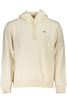 NAPAPIJRI MEN&#39;S WHITE ZIPPED SWEATSHIRT