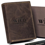 Men's genuine leather wallet Wild N4-P-CHM RFID