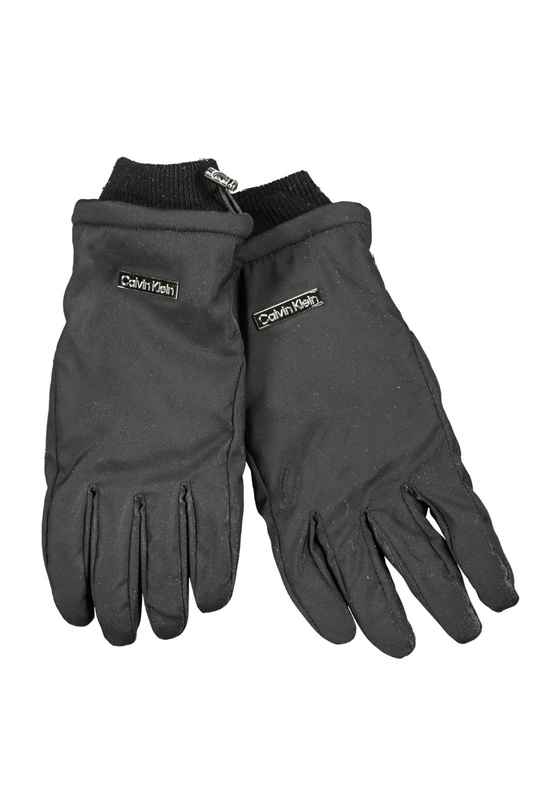 CALVIN KLEIN MEN&#39;S BLACK GLOVES