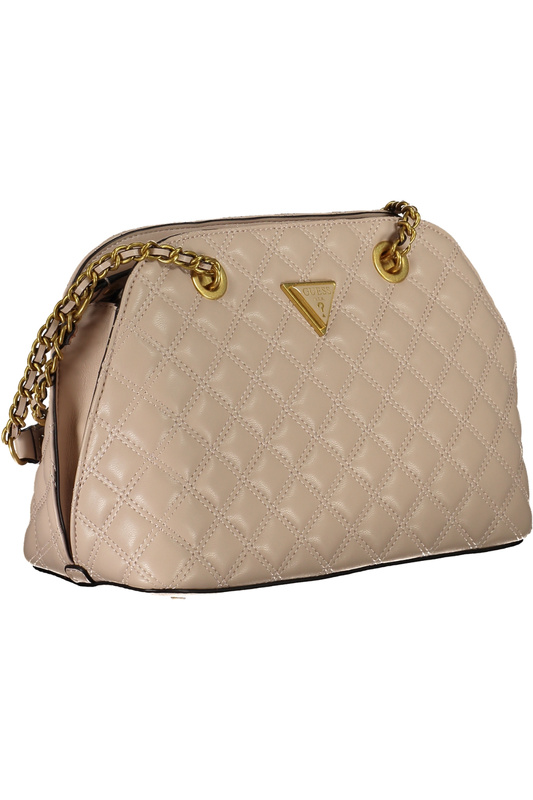 GUESS JEANS WOMEN&#39;S BAG BEIGE