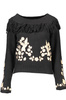 BLUGIRL BLACK WOMAN SWEATER