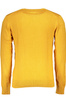 GIAN MARCO VENTURI MEN&#39;S YELLOW SWEATER