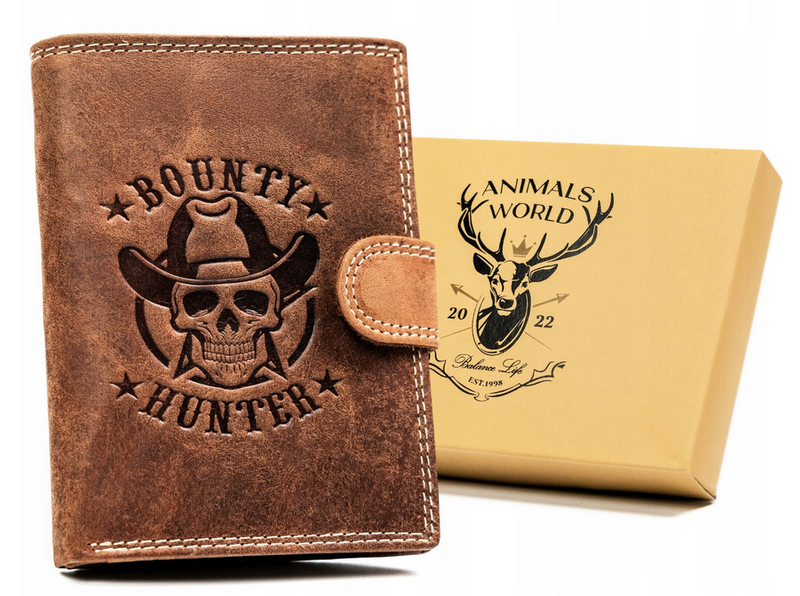 Stylish men's wallet with an individual design