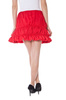 DENNY ROSE SHORT SKIRT WOMAN RED