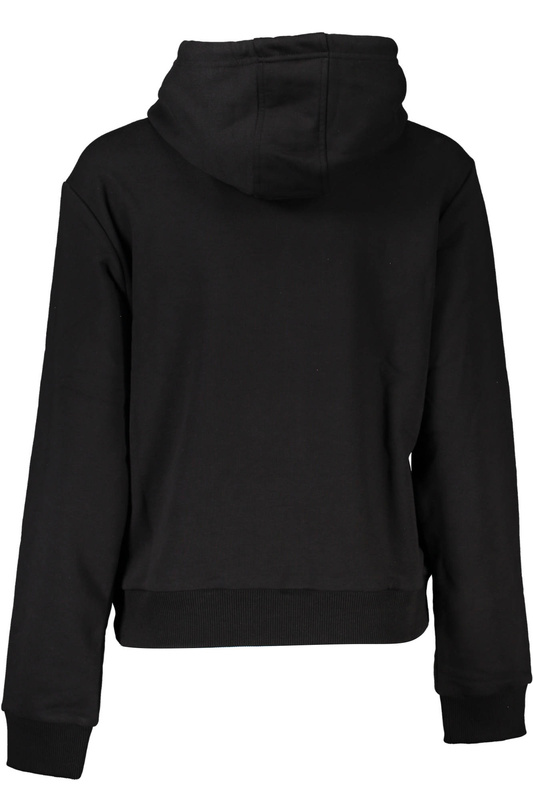 CAVALLI CLASS BLACK SWEATSHIRT WITHOUT ZIP