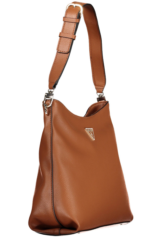 GUESS JEANS WOMEN&#39;S BAG BROWN