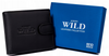 Erweiterte Herrenbrieftasche aus Wildleder mit RFID