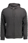 CAVALLI CLASS SWEATSHIRT WITH ZIP MAN BLACK