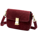 Elegant, elegant women's messenger bag with a pocket