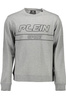 PLEIN SPORT SWEATSHIRT WITHOUT ZIP MAN GRAY