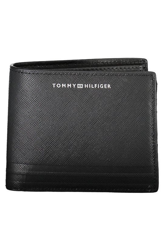 TOMMY HILFIGER BLACK MAN WALLET