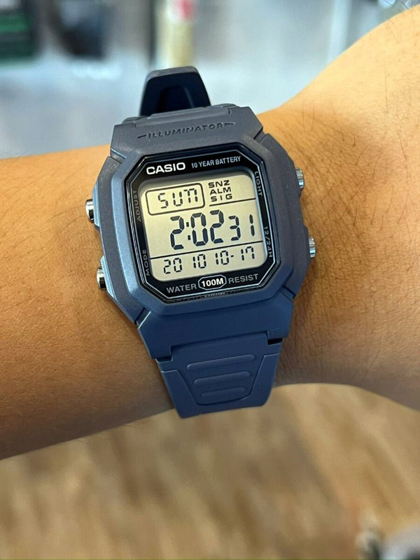 ZEGAREK MĘSKI CASIO W800HG-9A (zd100b) - KLASYKA + BOX