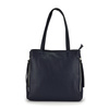 Elegant stylish large women's leather shopperbag