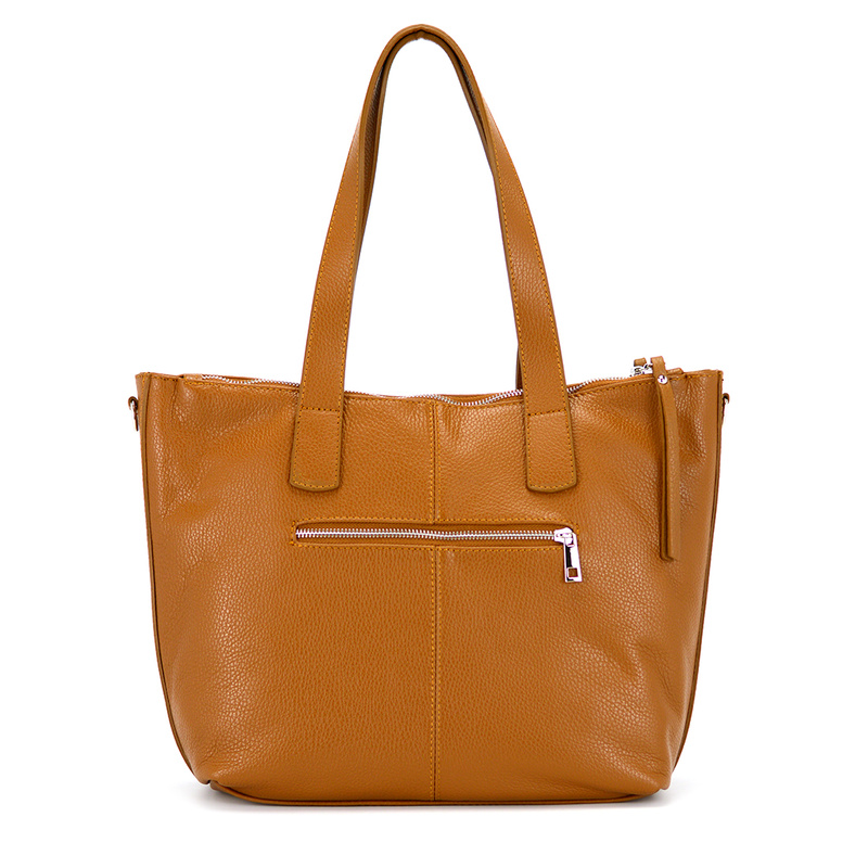 Large elegant women's shopper bag shoulder bag