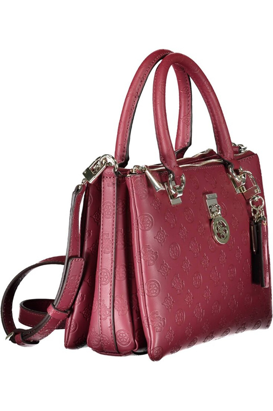 GUESS JEANS RED WOMAN BAG