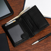 Men's black classic leather wallet RFiD Beltimore P94