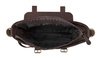 GENUINE LEATHER SHOULDER BAG SL04 WATERFORD VINTAGE BROWN