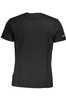 LA MARTINA BLACK MAN SHORT SLEEVE T-SHIRT