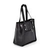 Large shoulder bag women's leather shopperbag