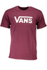 VANS PURPLE MEN&#39;S SHORT SLEEVE T-SHIRT