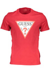 GUESS JEANS RED MAN SHORT SLEEVE T-SHIRT