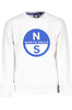 NORTH SAILS WHITE SWEATSHIRT WITHOUT ZIP