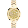 Women's elegant FURLA watch with cubic zirconia