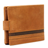 Leather, elegant, roomy men's wallet from Nordee