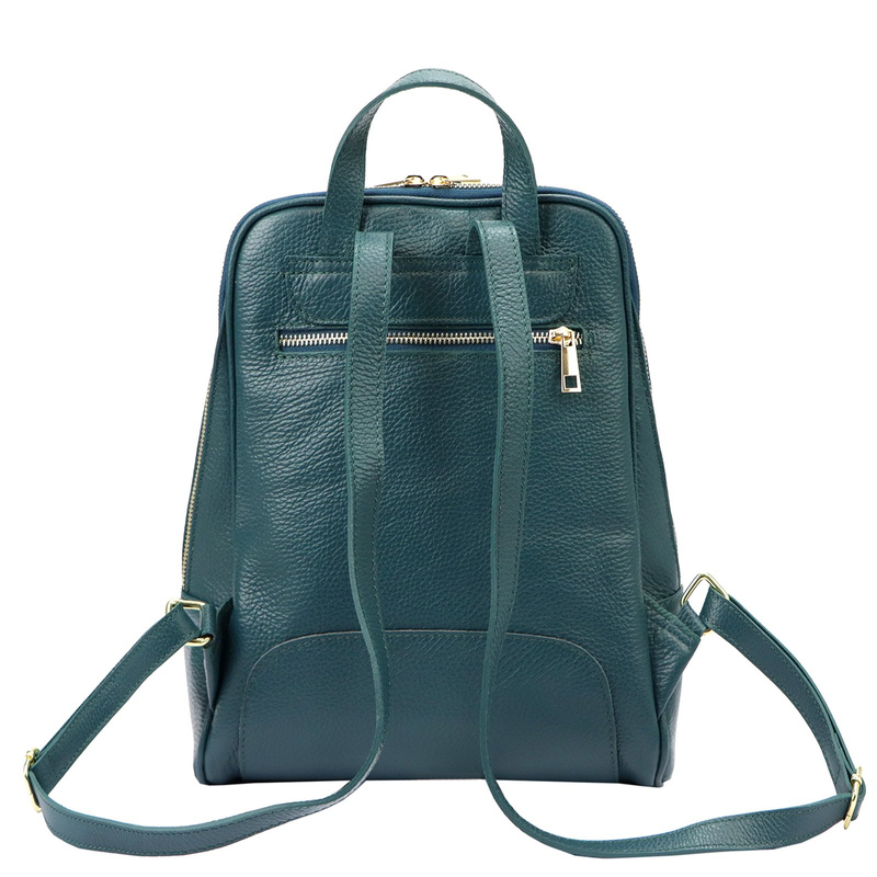 Elegant women's backpack made of genuine leather MiaMore