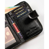 Leather wallet RFID PETERSON PTN 1N-602