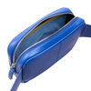 Belt bag for mens Colorful Devon by DUDU in soft leather with adjustable strap. Classic shape bum bag with coloured design. Practical and fashionable style for this fanny bag.