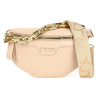 Beige Women's Over-the-Shoulder Sachet on Braided Strap I18