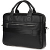 Leder Laptoptasche groß Herren geräumig Premium Beltimore schwarz J13